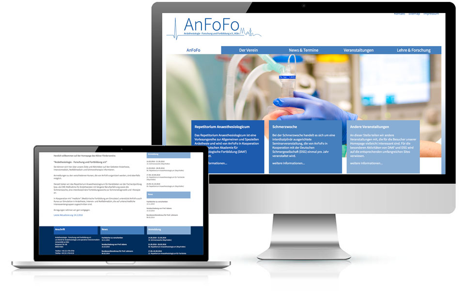 AnFoFo - Anaesthesie Fortbildung und Forschung in Koeln